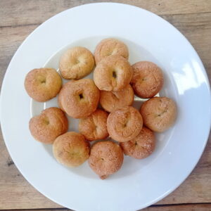 Rollitos de aceite de oliva, naranja natural y nuez